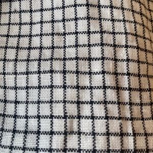 notPERFECTLINEN Emilie Dress in Small Checks